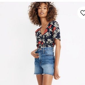 Madewell Perfect Vintage Shorts Ullman Wash